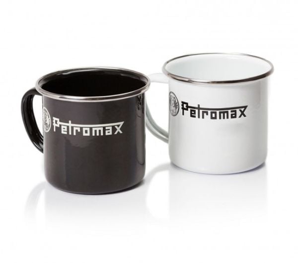Petromax PX-MUG-W, Single/enkelt, 0,37 l, Hvit, Emalje, Stål, Krus, Universell