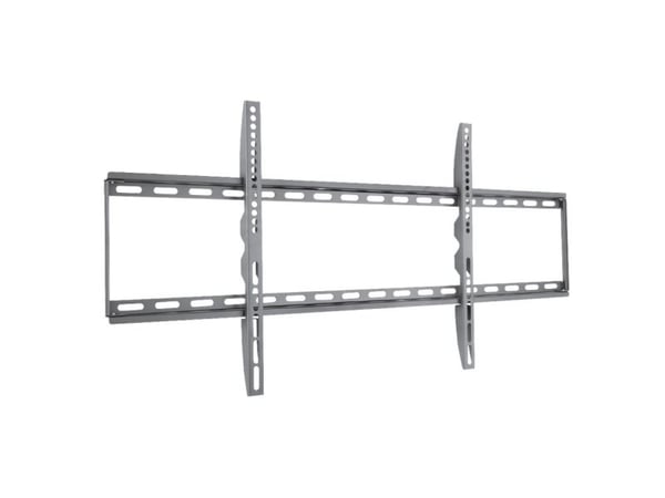 TECHly - Monteringssett (veggmontering) - Fixed Slim - for LCD-skjerm - svart - skjermstørrelse: 42"-80"