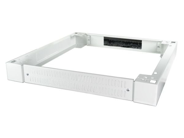 EFB Elektronik 691750GR.88PB, Plint till rackskåp, Stål, Grå