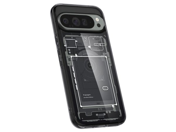 Spigen Ultra Hybrid Zero One, Cover, Google, Google Pixel 9 Pro XL (2024), 17,3 cm (6,8"), sortering, gjennomsiktig