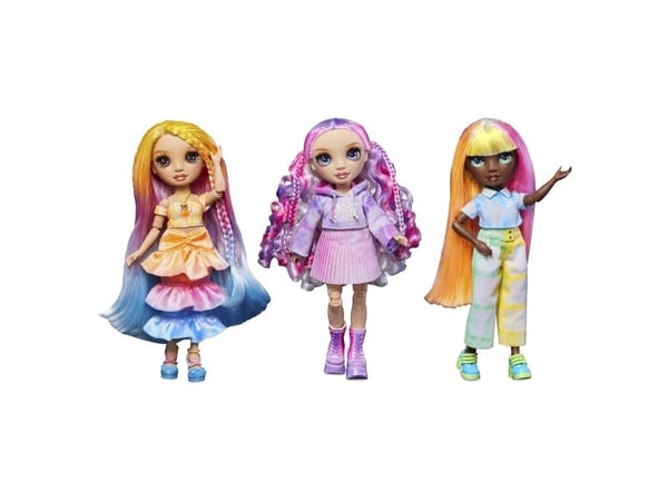 Rainbow High Watercolor & Create Fashion Doll Brown Eyes, Muotinukke, Naaras, 4 vuosi/vuosia, Valikoidut värit