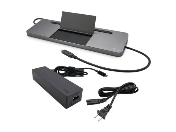 i-Tec - Dokkingstasjon - USB-C / Thunderbolt 3 - DP, HDMI, VGA - 1GbE - Den europeiske union