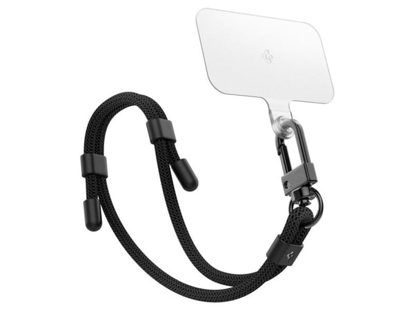 Spigen AFA06259, Strop / Belte, Svart, Stoff, Plast, Universell, 2 stykker