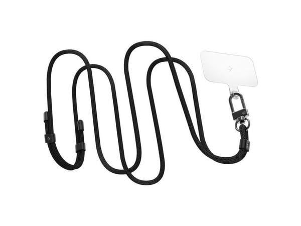 Spigen AFA06259, Strop / Belte, Svart, Stoff, Plast, Universell, 2 stykker