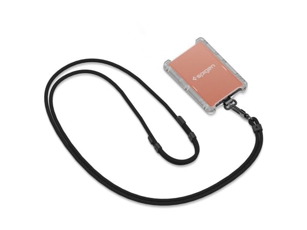 Spigen AFA06259, Strop / Belte, Svart, Stoff, Plast, Universell, 2 stykker