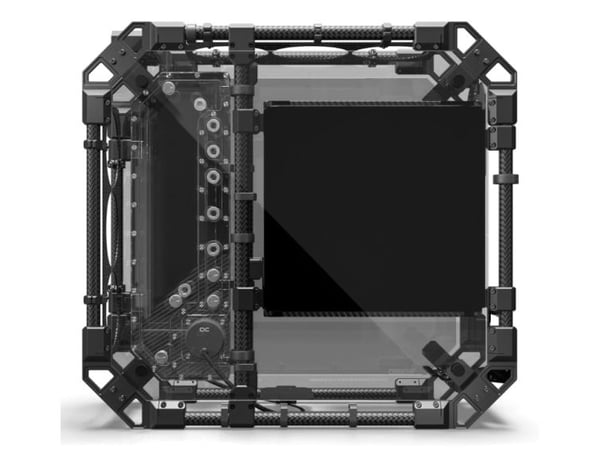 Alphacool Apex Pro Skeleton Carbon ATX-kotelo