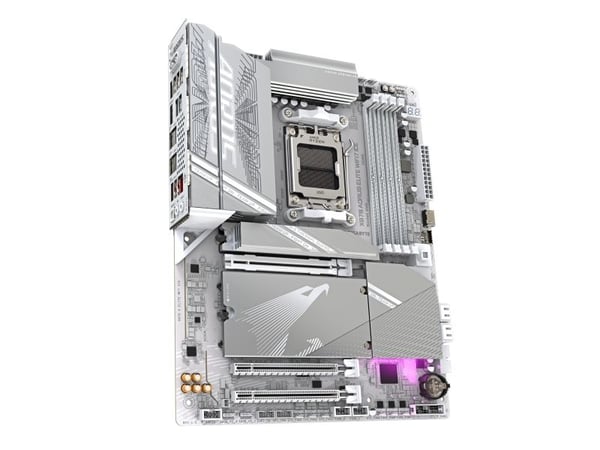 GIGABYTE X870 A ELITE WF7 ICE, AMD, Sokkel AM5, AMD Ryzen™ 7, Sokkel AM5, 256 GB, DDR5-SDRAM