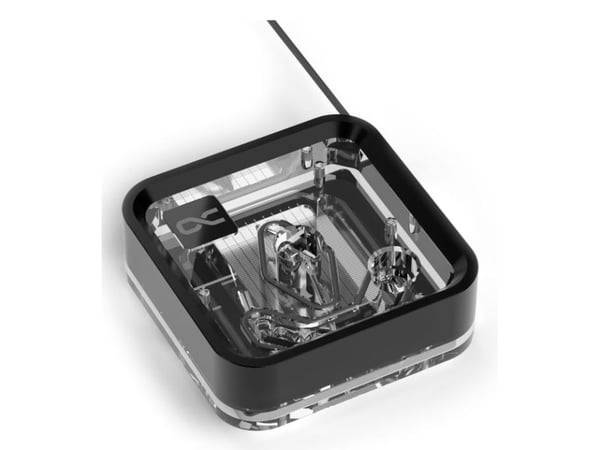 Alphacool Core 1 LT Aurora, Vannblokk, Akryl, Kopper, Nickel, Sort, Gjennomsiktig, LGA 1700, AM4, Sokkel AM5, 1/4", 60 °C