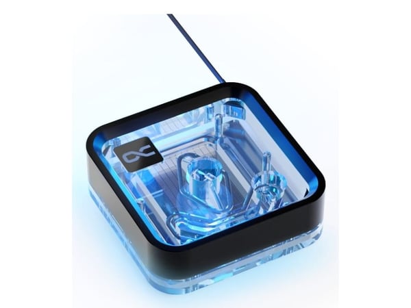 Alphacool Core 1 Aurora LT CPU-jäähdytin, ARGB - Akryyliä