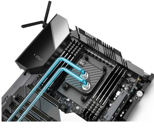 Alphacool Core 1 CPU-kylare - Kolfiber