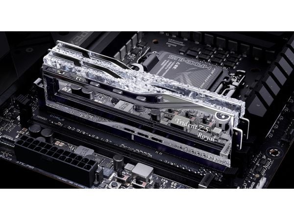 G.Skill Trident Z5 Royal - DDR5 - sats - 48 GB: 2 x 24 GB - DIMM 288-pin - 8000 MT/s / PC5-64000 - CL40 - 1.35 V - ej buffrad - icke ECC - silver
