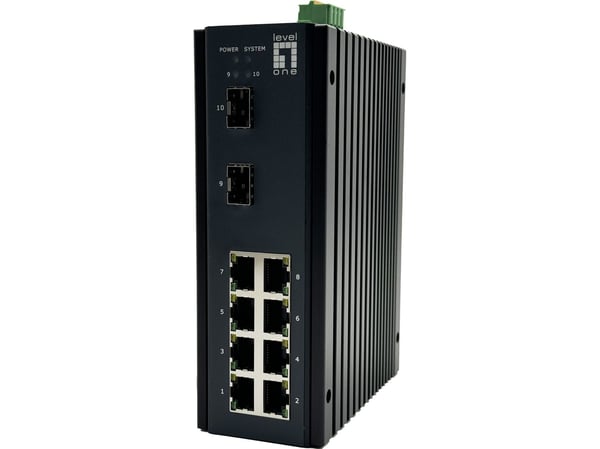 LevelOne IGU-1071, Håndtert, L2+, Gigabit Ethernet (10/100/1000)
