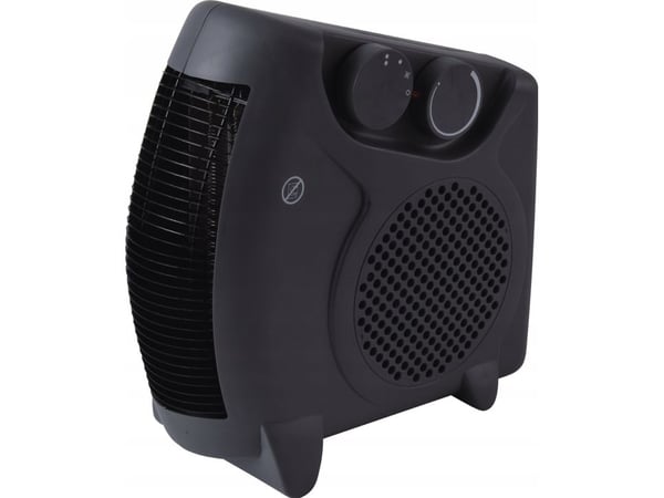 VOLTENO varmovifte stående 1000W/2000W svart