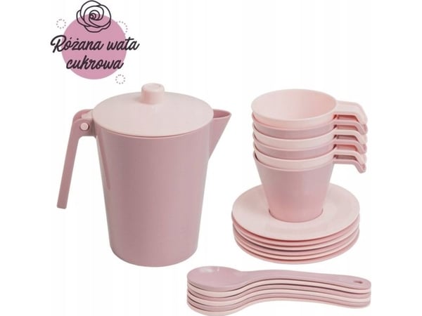 Wader Różana Cotton Candy - Kaffeservering