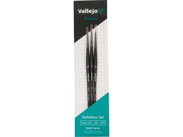 Vallejo B02990, Sivellinsetti, Tarkkuussivellin, Synteettinen