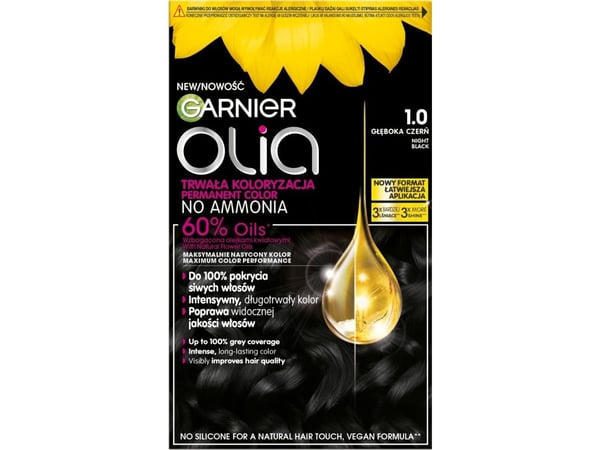 GARNIER_Olia hårfarge 1.0 Night Black