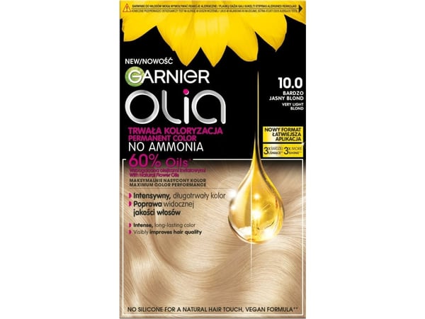 GARNIER Olia Hair dye No. 10.0 Very Light Blonde - Very light blonde