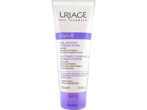 Alkotest URIAGE_Gyn-8 Soothing Cleansing Gel Intim Hygiene beroligende gel for intim hygiene 100ml