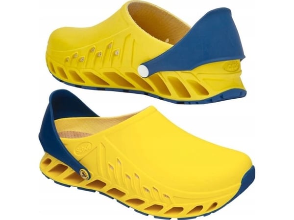 Scholl Evoflex unisex tre-sko gul størrelse 38 Scholl Evoflex unisex tre-sko gul størrelse 38