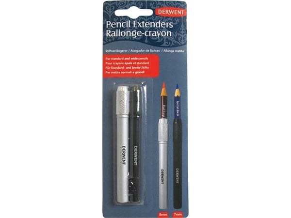 Derwent Pencil Extenders 2stk, blyant forlængere