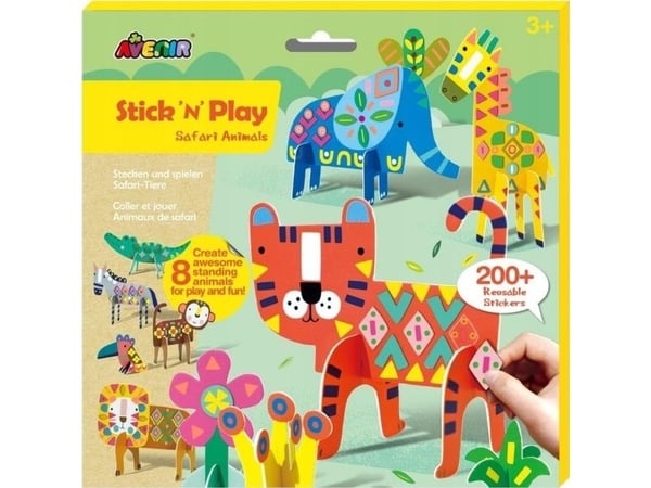 Stick'n'Stack "N" Play - Safari-dyr