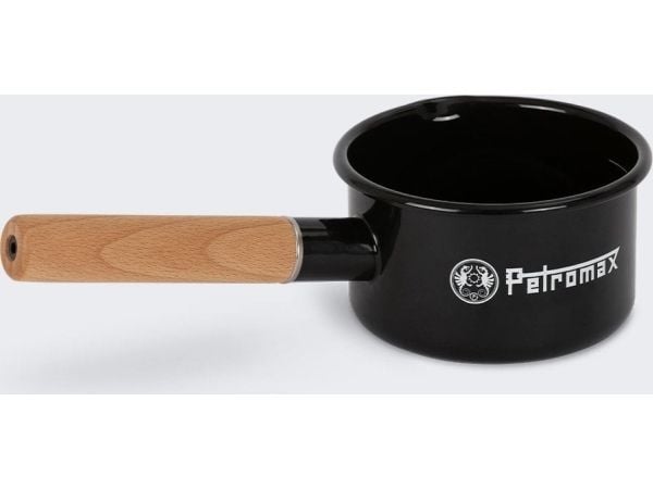 Petromax runde emaljert med håndtak Petromax 05 L BLACK