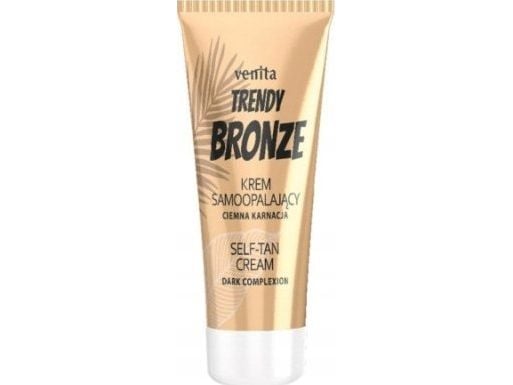 VENITA Trendy Bronze Self-tanning cream - dark complexion 75 ml VENITA Trendy Bronze Self-tanning cream - dark complexion 75 ml