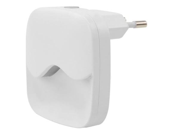 Ansmann NL10AC, Pluggbart nattlys, Hvit, ABS, Polykarbonat (PC), Varm hvit, Soverom, Korridor, Trapper, SMD LED-modul