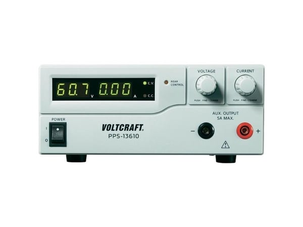 Voltcraft labbaggregat PPS-13610 justerbart 1–18 V/DC 0–20 A 360 W 2 x USB, fjärrprogrammerbar Voltcraft labbaggregat PPS-13610 justerbart 1–18 V/DC 0–20 A 360 W 2 x USB, fjärrprogrammerbar
