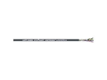 Lapp UNITRONIC LiYCY (TP) A, Kabel för medelhög spänning, Svart, Polyvinylklorid (PVC), Polyvinylklorid (PVC), Koppar, 2 mm ²