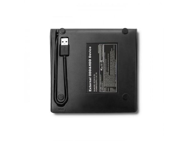 Qoltec - Lagringspakke - SATA - USB 2.0 - svart