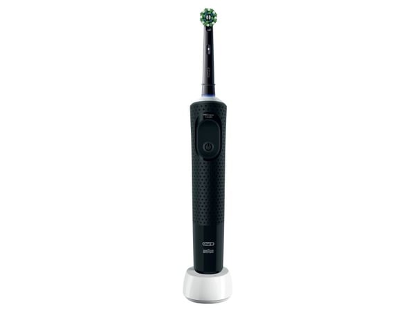 Oral-B Vitality Pro, Voksen, Roterende Tannbørste, Daglig stell, Sensitiv / Myk, Sort, 2 min, Batteri
