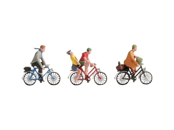 NOCH Cyclists, N (1:160), Multifärg