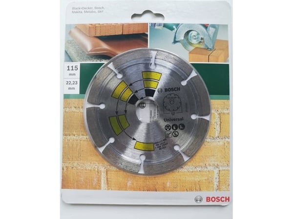Bosch-tarvikkeet 2609256400 Diamantskæreskive Halkaisija 115 mm 1 stk