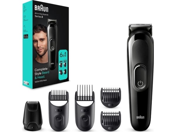 Braun Trimmer Braun MGK3410 6in1 sort