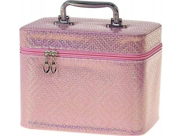 Trunk L med låsbart speil 23x17x15 cm MIX