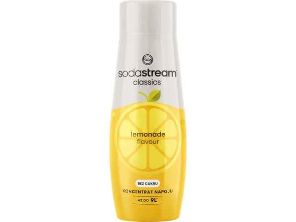 SodaStream Lemon Zero, Naturlig smakstilsetning, Sitron, Flaske, Sugar, 1 stykker