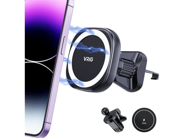 4kom.pl magnetisk bilholder til telefon kort Magsafe Magnes Mag-07