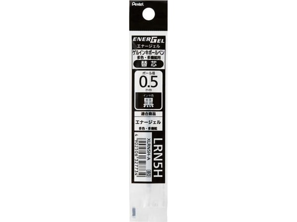Pentel EnerGel LRN5H svart blekkpatron