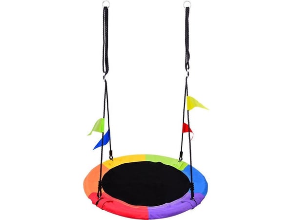 Funfit huskestativ gungesete for barn storkereir 110 cm