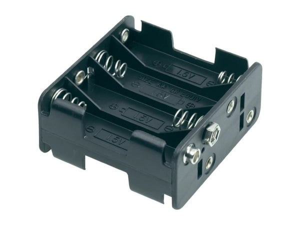 Goobay 11468, AA, Plast, Sort, -20 - 50 °C, 1 stykker, RoHS
