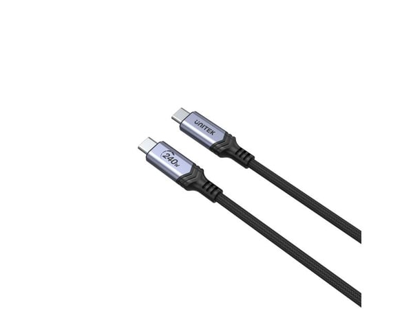 Unitek USB-C-kabel for lading av PD 240 W, 2 m