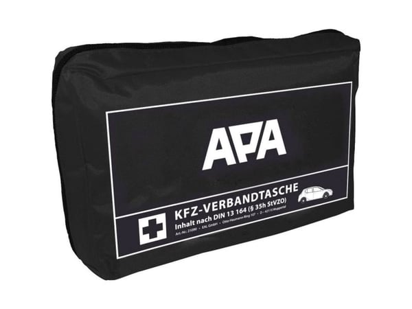 APA 21090 forbindelsesveske personbil (L x B x H) 25.5 x 25.5 x 7 cm DIN 13164 02-2022 1 stk