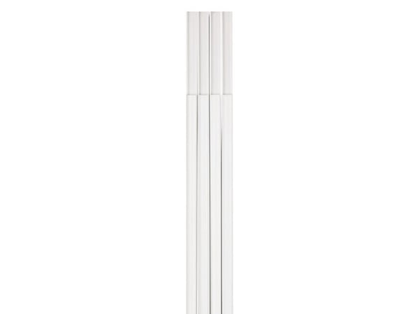 Hama kabelgenomföring, 4 delar, självhäftande, halvcirkelformad, 100 x 1,1 x 1 cm, PVC, vit (00220980)