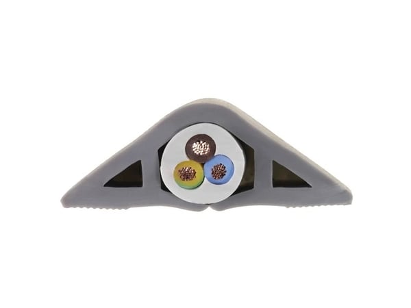 Hama 00220982 Kabelkanal PVC Grå flexibel (L x B x H) 1800 x 30 x 10 mm 1 st