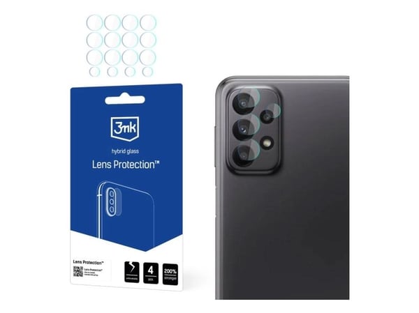 3MK 5903108494489, Samsung, Samsung Galaxy A23 5G, Slagbestandig, Ripebestandig, Knusesikker, Gjennomsiktig, 4 stykker
