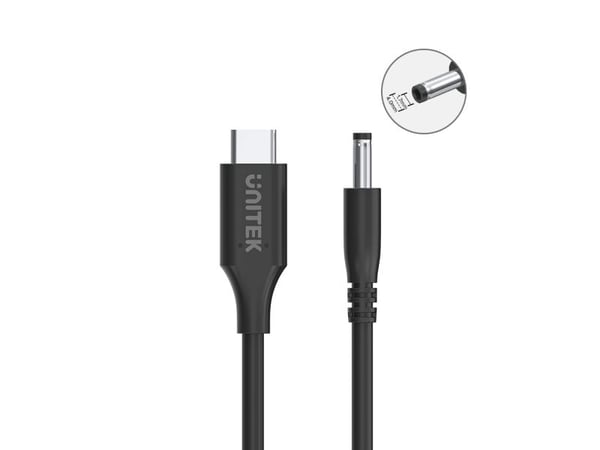 Unitek-virtalähteen kaapeli Lenovo 65W USB-C - DC4.0mm - DC4.0mm
