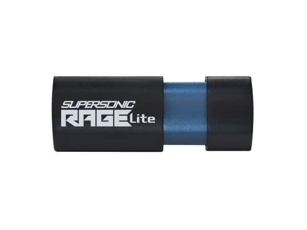 Patriot Memory RAGE LITE, 1 TB, USB A-tyyppi, 3.2 Gen 1 (3.1 Gen 1), 120 MB/s, Liuku, musta