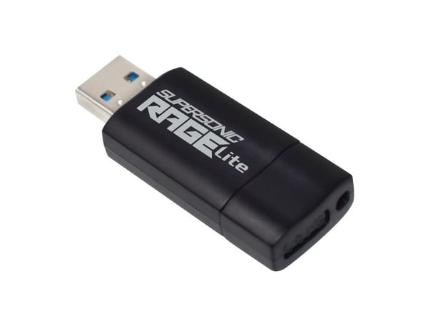 Patriot Memory RAGE LITE, 1 TB, USB A-tyyppi, 3.2 Gen 1 (3.1 Gen 1), 120 MB/s, Liuku, musta