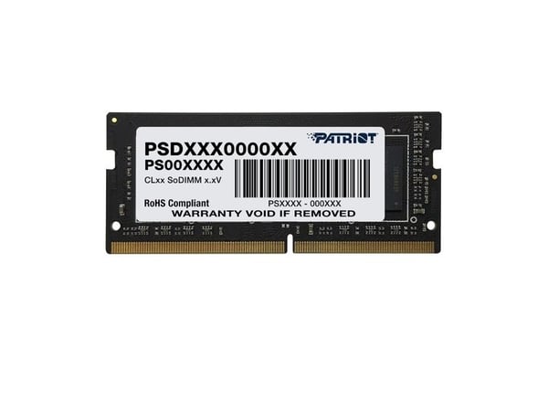Patriot Signature Line - DDR4 - modul - 8 GB - SO DIMM 260-pin - 1600 MHz / PC4-25600 - CL22 - 1.2 V - ikke-bufret - ikke-ECC
